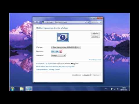 comment augmenter resolution ecran