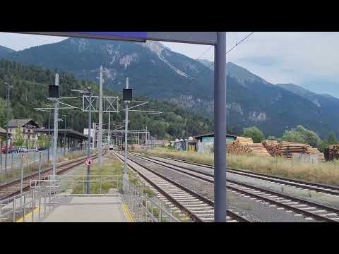 Einfahrt der S4 4815 am 23.07.2022 in Hermagor