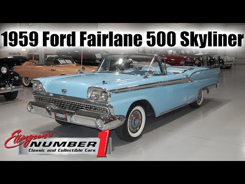1959 Ford Fairlane 500 Galaxie Skyliner at Ellingson Motorcars in Rogers, MN