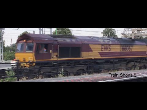 4S47 - DB 66 - 66067 on the Daventry - Mossend DB Blue Box train.