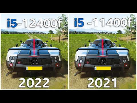 Battle Intel i5: i5 12400 vs i5 11400. Test in 9 games