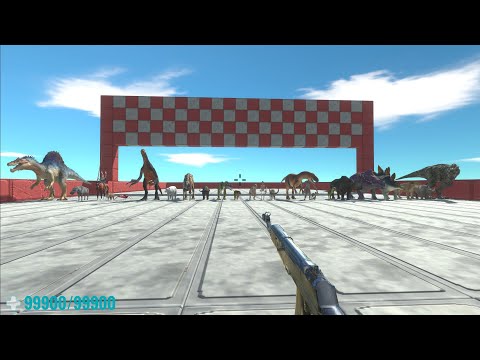 Survival Speed Race: Only 5 Will Survive - Animal Revolt Battle Simulator