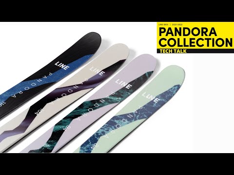 LINE 2021/2022 Pandora Collection Tech Talk - Women's Specific All Mountain Skis For Any Condition