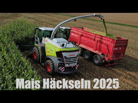 🌽🌽  Silage 2025: Claas Jaguar 970 + Fendt 728 & 942 Vario | Kampe Bandit 800 Action 🌽🌽