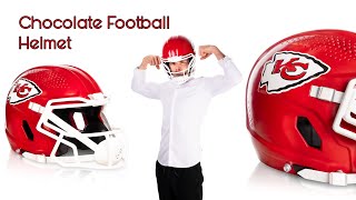 Chocolate Football Helmet!