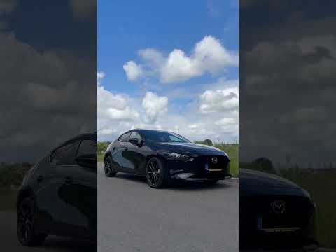 2024 Mazda 3 eSkyActiv-X 186HP Exclusive-Line full options black on black #black #mazda #mazda3