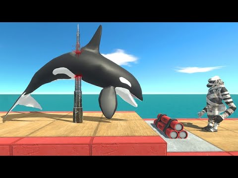 Can Someone Dodge Giant Spike and TNT Trap - Animal Revolt Battle Simulator