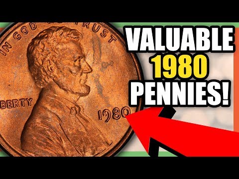 1980 PENNIES WORTH MONEY - 1980 LINCOLN PENNY VALUE!