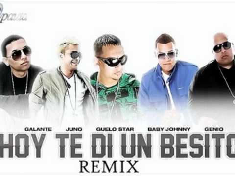 Galante Ft Juno The Hitmaker,Guelo Star,Genio & Baby Johnny - Hoy Te Di Un Besito Remix.wmv