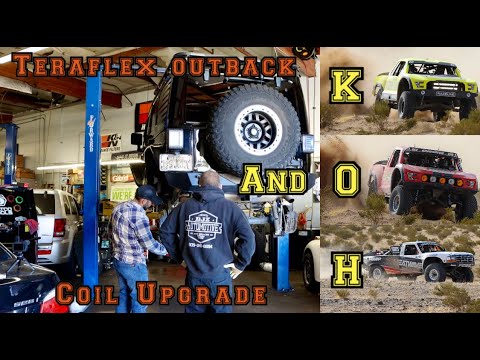 Teraflex Outback Coil Upgrade & King of the Hammers Day Trip