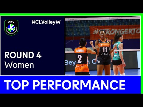 Chiaka Ogbogu | Top Performance Pool D - Round 4 | #CLVolleyW