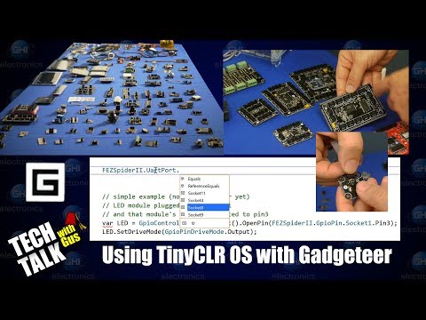 Using TinyCLR OS with Gadgeteer - Tech Talk 042