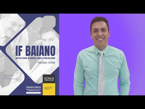 Apostila Concurso IF Baiano Instituto Federal de Educação Baiano Professor de História