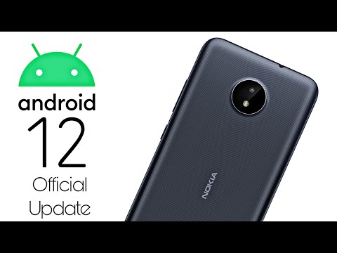 Nokia C20 Android 12 Update