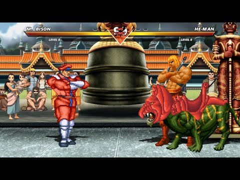 M. BISON vs HE-MAN - The most epic fight!