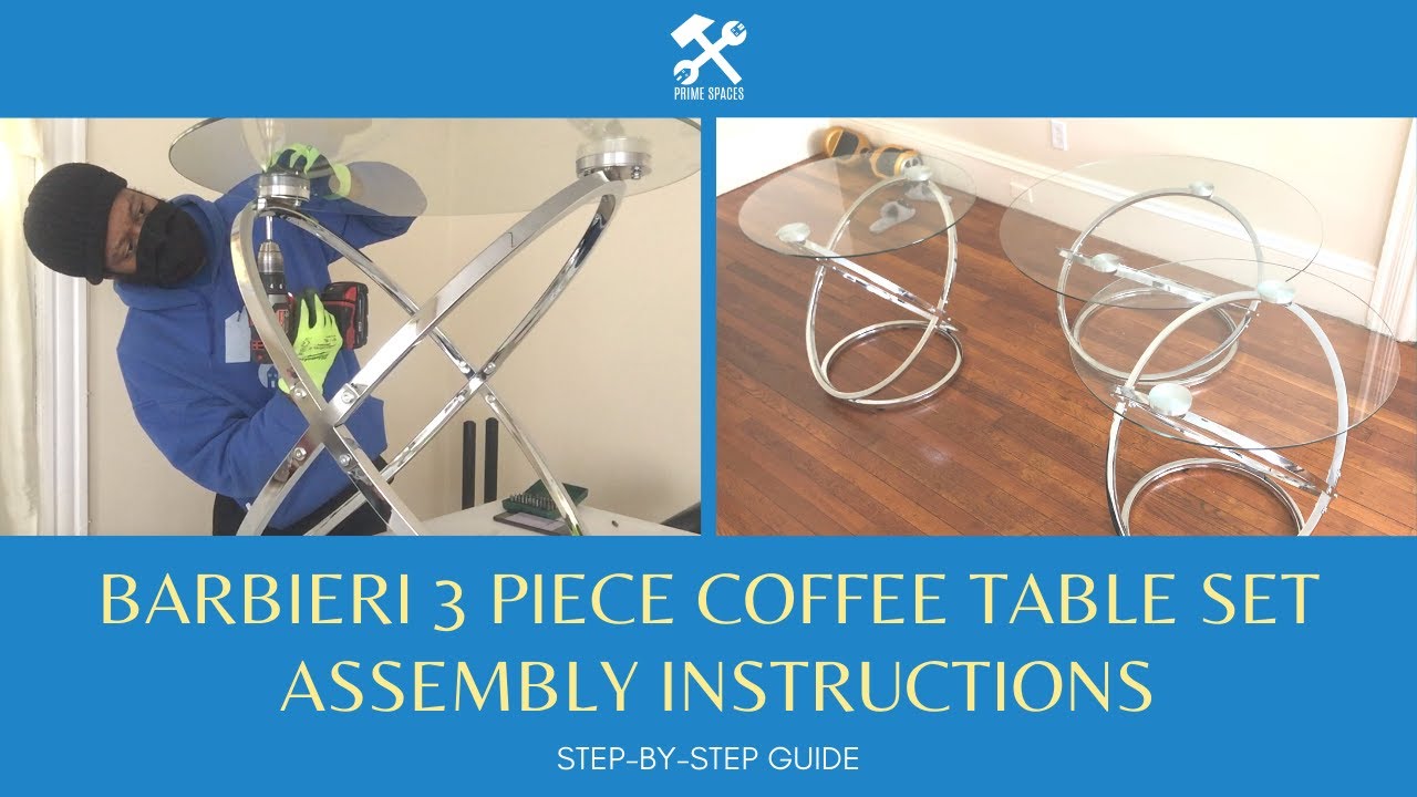 Watch video Signature Design by Ashley Hollynyx Table Assembly (Barbieri, Contemporary Round 3-Piece Occasional) Now Signature Design by Ashley Hollynyx Table Assembly (Barbieri, Contemporary Round 3-Piece Occasional)