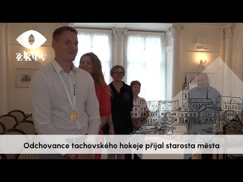 Odchovance tachovského hokeje přijal starosta města