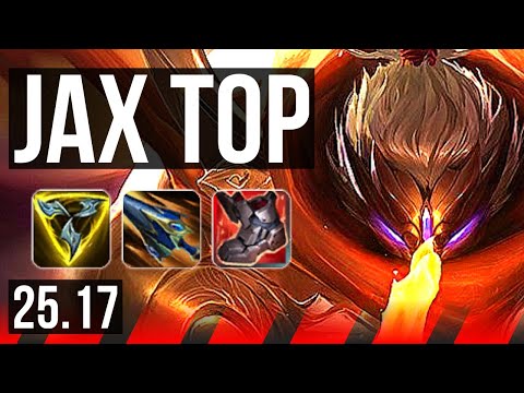 JAX vs GANGPLANK (TOP) | 11/2/8, 39k DMG, Legendary | KR Master | 25.17
