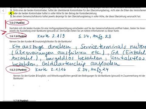 IHK sample task for GAP 1 with own solution explanations