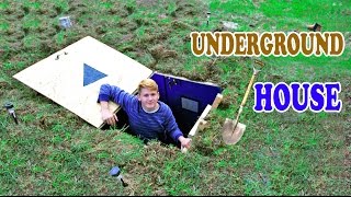 Underground House - DIY | How to build a house under the ground