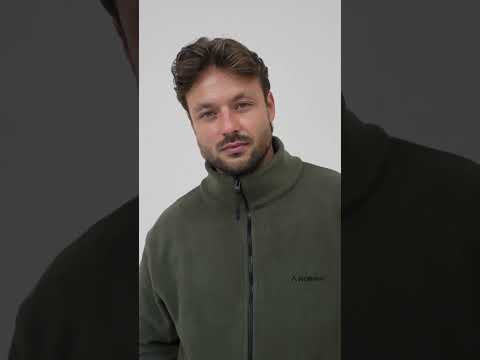 Эластичная стильная кофта женская из плотного флиса для прохладной погоды с воротником-стойкой для повседневного использования - фото 1 - id-p3210697106