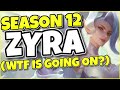 A very CHAOTIC game of Zyra ... (MY MIDLANER SCREAMED AT ME ON DISCORD)
