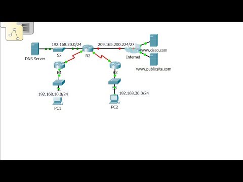 [CCNA v6] Packet Tracer 8.1.3.3 Configuring DHCP using Cisco IOS