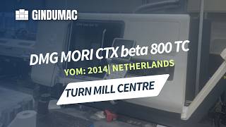 Токарный станок по металлу DMG CTX beta 800 TC | Изображение 4 - Machineryline