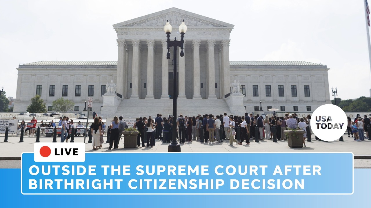 LIVE: Reactions to Supreme Court decisions after birthright citizenship, transgender sports rulings
