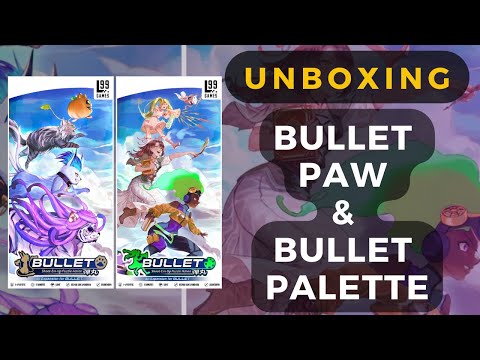 Bullet Palette and Bullet Paw Expansions Board Game Unboxings | DaniCha