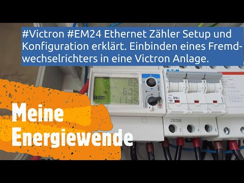 #Victron #EM24 Ethernet meter setup and configuration.