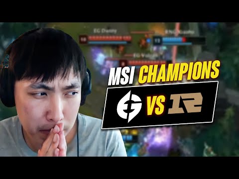 How EG got DESTROYED by RNG | Doublelift MSI Semi Finals