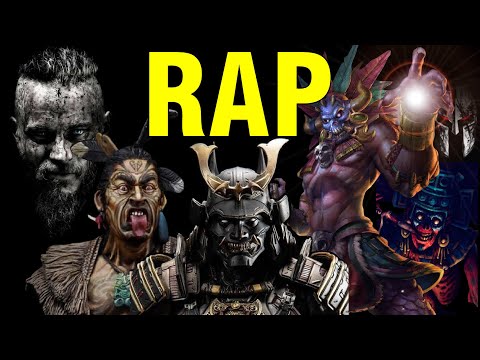 APRENDE de Samuráis🗡Vikingos 🪓 Espartanos ⚔️ y 17 más con RAP | RAP de Las Culturas Guerreras