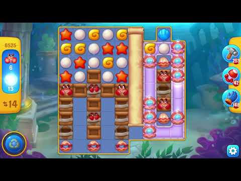 Fishdom 6525 Level - 16 moves - NO BooSTERS