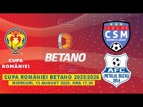 CUPA ROMÂNIEI: CSM RÂMNICU SĂRAT - METALUL BUZĂU