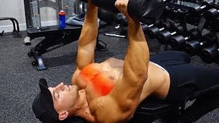 How To Dumbbell Bench Press & Improve Chest Activation