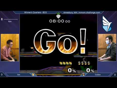 MMOM147 SSBM - Ses (Fox) vs. Golden (C. Falcon) - Melee WQF