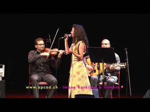 Imane Karkibou, Maroccan singer, APCAA guest in Geneva