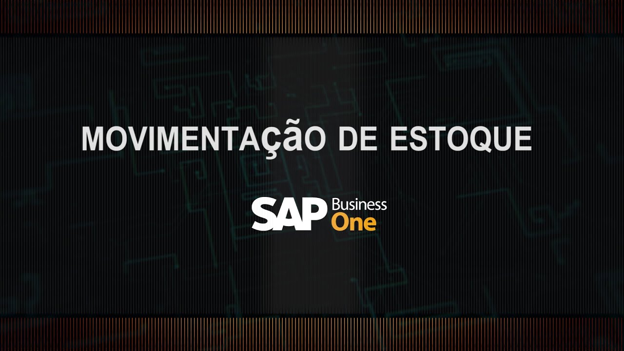 Movimentação de Estoque no SAP Business One
