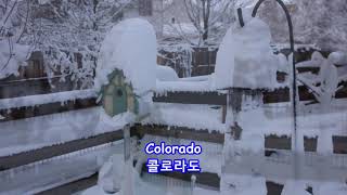 The Blizzard - Judy Collins: with Lyrics(가사번역) || Snow in Colorado 2000-2017