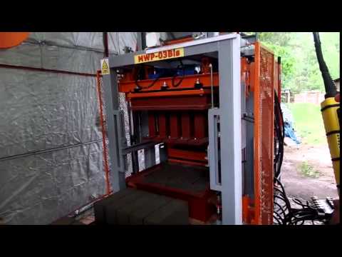 Wibropasa / Block machine MWP 03 bis Produkcja Bloczków PROD-BUD