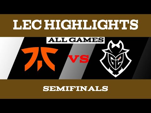 FNC vs G2 Highlights ALL GAMES | LEC 2020 Summer SEMIFINALS FANATIC vs G2 Gaming