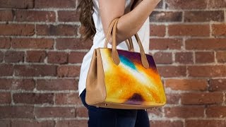 Cecy&Blake Kickstarter - Hand-painted Leather Handbags