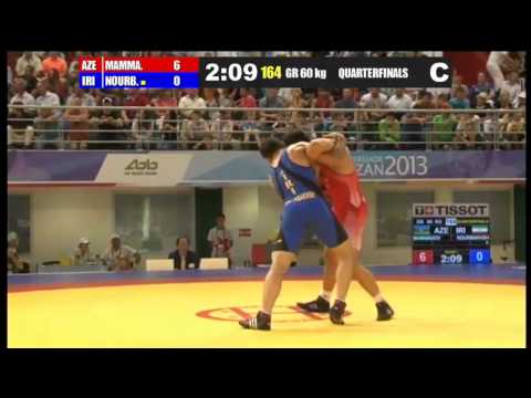 Kazan-2013 / Kamran Mammadov (AZE) - Mohammad Noorbaksh (IRI) - 1/4 final