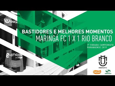 BASTIDORES - MFC 1 X 1 RIO BRANCO - 1ª Rodada Campeonato Paranaense 2019