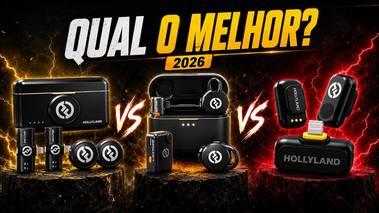 Qual o MELHOR Microfone Hollyland?