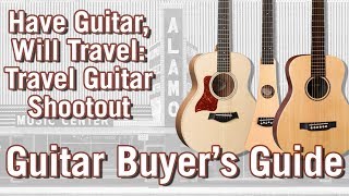 Video thumbnail for Best Travel Guitars for 2018: An Acoustic Guitar Shootout by Alamo Music Center