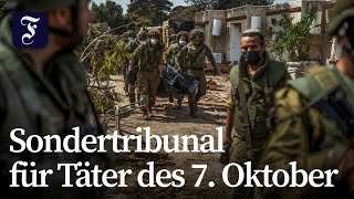 Israelisches Parlament richtet Sondertribunal für Hamas-Terroristen ein