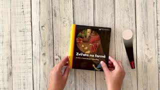 Kniha s kouzelnou baterkou - Zvířata na farmě 