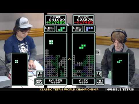 Visible Invisible Tetris - CTWC 2019 FINAL MATCH